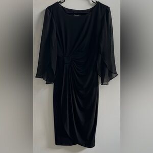 Connected Apparel Womens 3/4 Sleeve Sheath Dress Size:4 
Type Hourglass